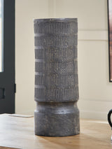 Beninworth Antique Black Vase by Ashley at Eve Furniture