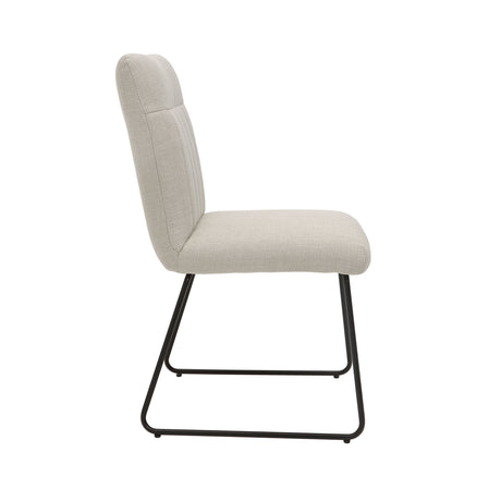 Benito Beige/Black Dining Side Chair, Set of 2 by Homelegance at Eve Furniture