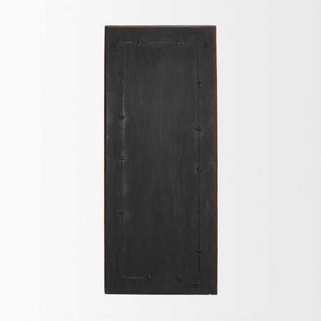 Bennet Large Rectangle Reclaimed Wooden Mirror by Mercana at Eve Furniture