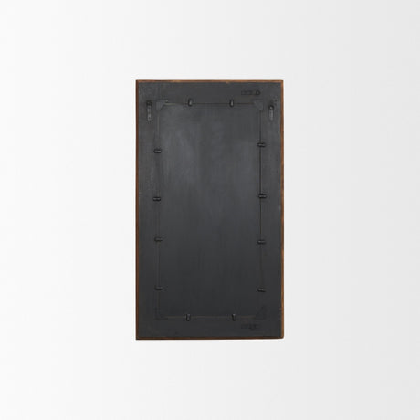 Bennet Small Rectangle Reclaimed Wooden Mirror by Mercana at Eve Furniture