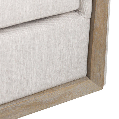 Bennett Beige/Brown Swivel Accent Chair by Crestview at Eve Furniture