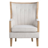 Bennett Beige/Tan Accent Chair by Crestview at Eve Furniture