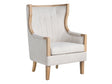 Bennett Beige/Tan Accent Chair by Crestview at Eve Furniture