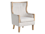 Bennett Beige/Tan Accent Chair by Crestview at Eve Furniture