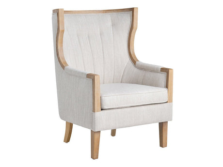 Bennett Beige/Tan Accent Chair by Crestview at Eve Furniture