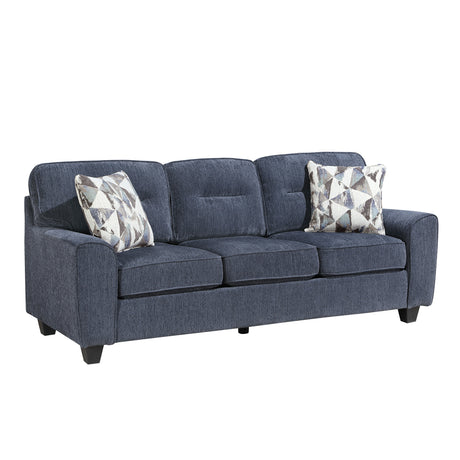 Bennett Blue Sofa by Homelegance at Eve Furniture