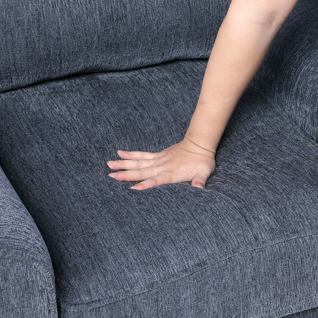 Bennett Blue Sofa by Homelegance at Eve Furniture