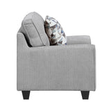 Bennett Gray Living Room Set by Homelegance at Eve Furniture
