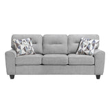 Bennett Gray Living Room Set by Homelegance at Eve Furniture