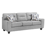 Bennett Gray Living Room Set by Homelegance at Eve Furniture