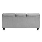 Bennett Gray Sofa by Homelegance at Eve Furniture