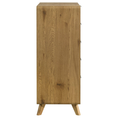 Bennett Light Oak 5-drawer Bedroom Chest of Drawers by Coaster at Eve Furniture