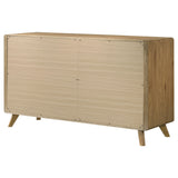 Bennett Light Oak 6-drawer Bedroom Dresser Cabinet by Coaster at Eve Furniture