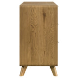 Bennett Light Oak 6-drawer Bedroom Dresser Cabinet by Coaster at Eve Furniture