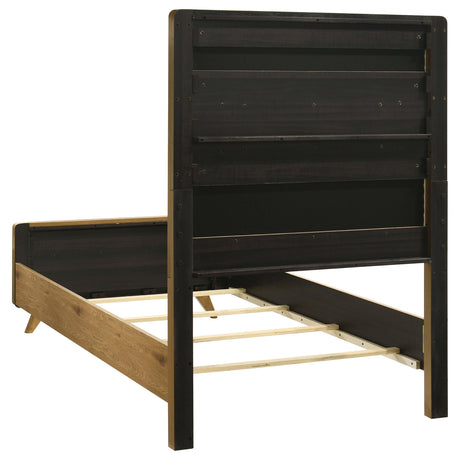 Bennett Light Oak / Cream 4-Piece Twin Bedroom Set by Coaster at Eve Furniture