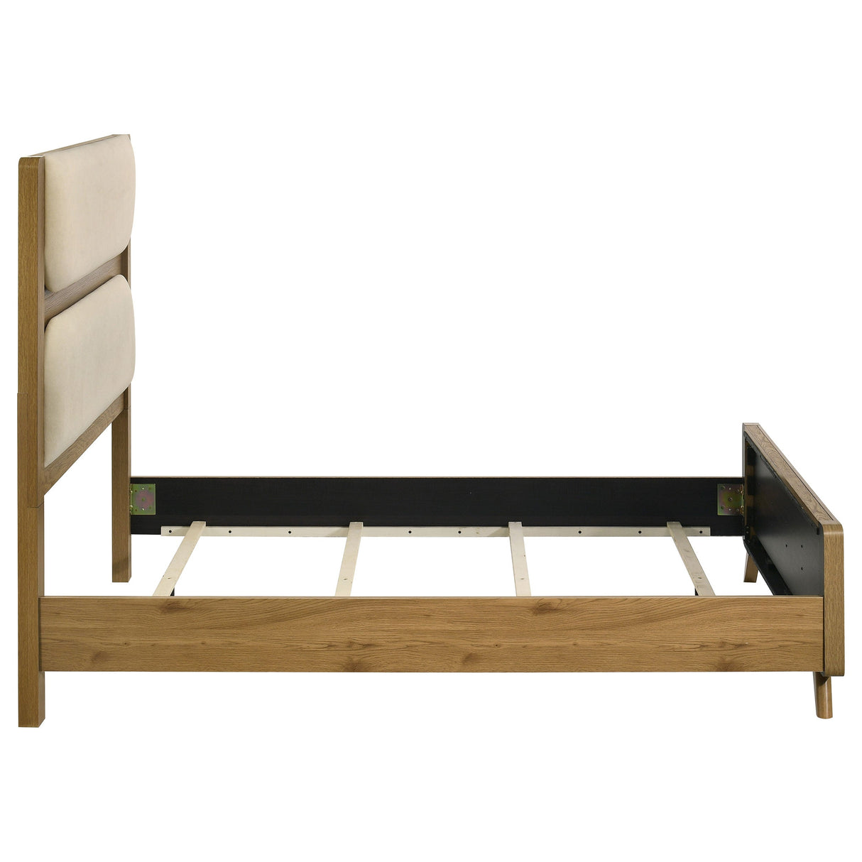 Bennett Light Oak / Cream Full Bed by Coaster at Eve Furniture