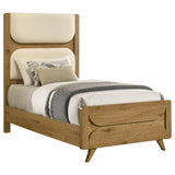 Bennett Light Oak / Cream Twin Bed by Coaster at Eve Furniture