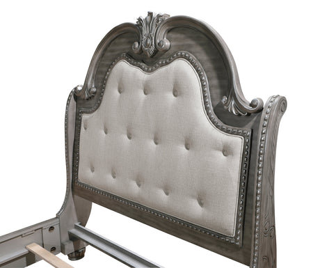 Bennington Gray California King Bed by Homelegance at Eve Furniture