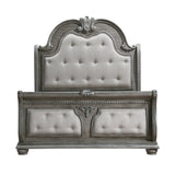 Bennington Gray California King Bed by Homelegance at Eve Furniture