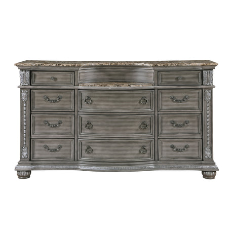 Bennington Gray Dresser by Homelegance at Eve Furniture