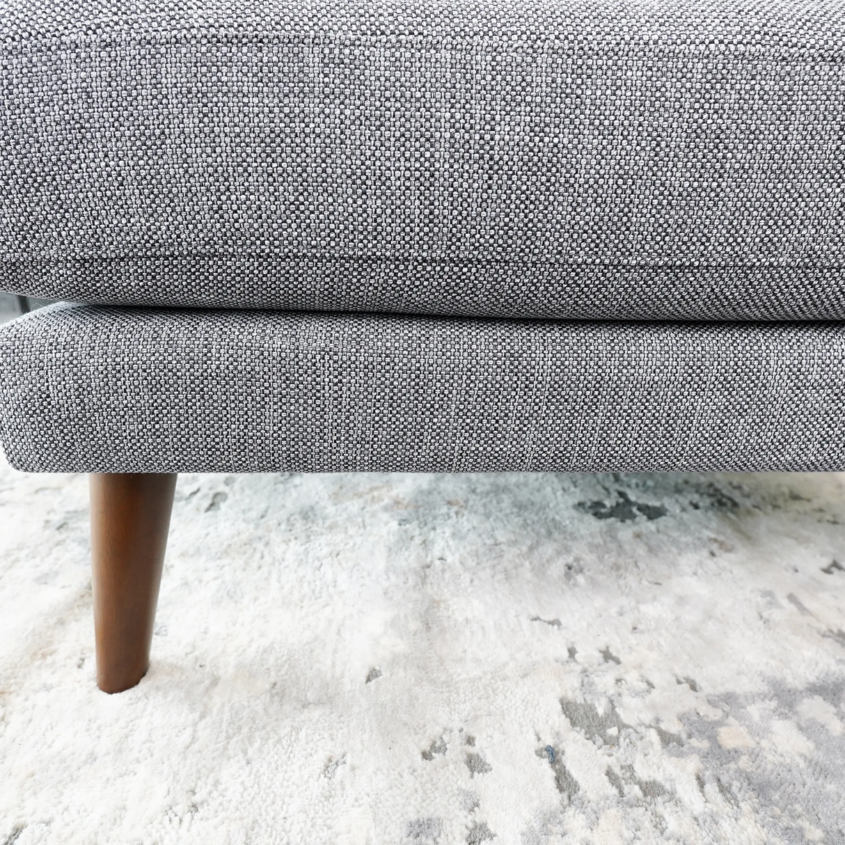 Benson Grey Fabric Sectional Sofa Right Facing Chaise by Ashcroft Furniture at Eve Furniture