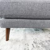 Benson Grey Fabric Sectional Sofa Right Facing Chaise by Ashcroft Furniture at Eve Furniture