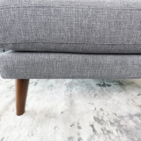 Benson Grey Fabric Sectional Sofa Right Facing Chaise by Ashcroft Furniture at Eve Furniture