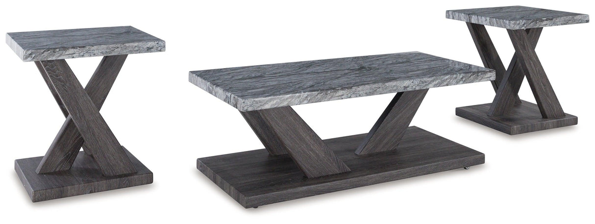 Bensonale Brown/Gray Table by Ashley at Eve Furniture