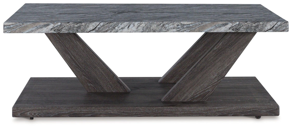 Bensonale Brown/Gray Table by Ashley at Eve Furniture