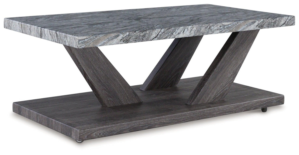 Bensonale Brown/Gray Table by Ashley at Eve Furniture