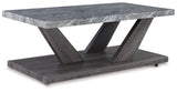 Bensonale Brown/Gray Table by Ashley at Eve Furniture