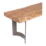 Bent Bench - Brown by Moe's Home at Eve Furniture