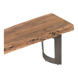 Bent Bench - Brown by Moe's Home at Eve Furniture