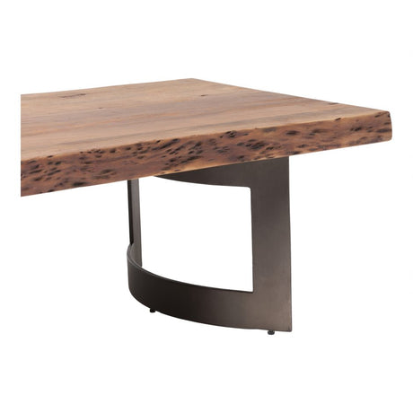 Bent Coffee Table - Brown by Moe's Home at Eve Furniture