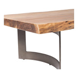 Bent Coffee Table - Brown by Moe's Home at Eve Furniture