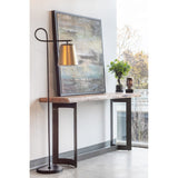 Bent Console Table - Brown by Moe's Home at Eve Furniture