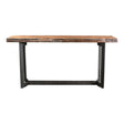 Bent Console Table - Brown by Moe's Home at Eve Furniture