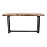 Bent Console Table - Brown by Moe's Home at Eve Furniture