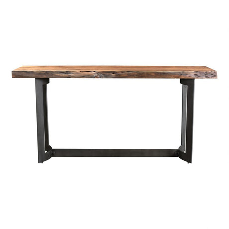 Bent Console Table - Brown by Moe's Home at Eve Furniture