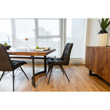 Bent Dining Table - Brown by Moe's Home at Eve Furniture