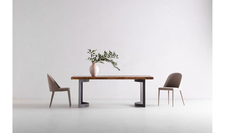 Bent Dining Table Extra Small Brown by Moe's Home at Eve Furniture