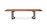 Bent Dining Table Extra Small Brown by Moe's Home at Eve Furniture