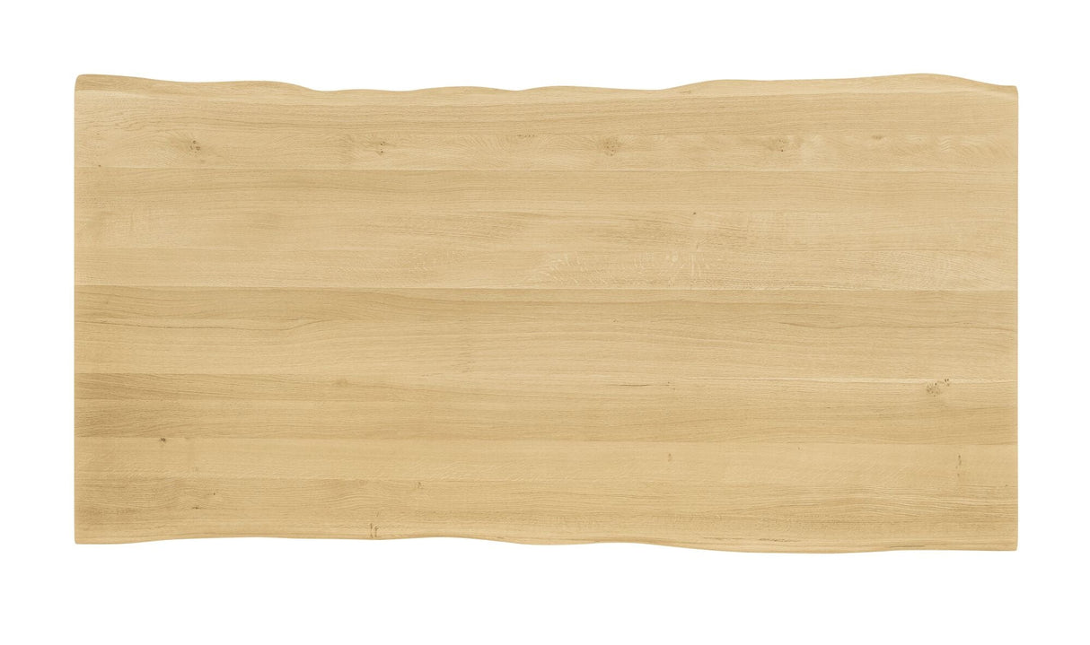Bent Dining Table Extra Small Oak by Moe's Home at Eve Furniture
