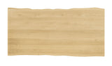 Bent Dining Table Extra Small Oak by Moe's Home at Eve Furniture