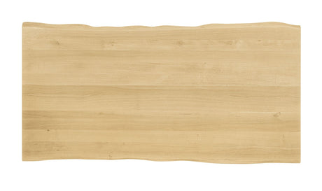 Bent Dining Table Extra Small Oak by Moe's Home at Eve Furniture