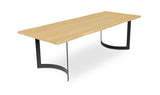 Bent Dining Table Small Oak by Moe's Home at Eve Furniture