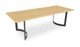 Bent Dining Table Small Oak by Moe's Home at Eve Furniture