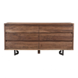 Bent Dresser - Brown by Moe's Home at Eve Furniture