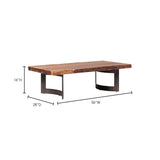 Bent Natural Coffee Table by MOES at Eve Furniture