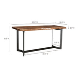 Bent Natural Counter Table by Moe's Home at Eve Furniture